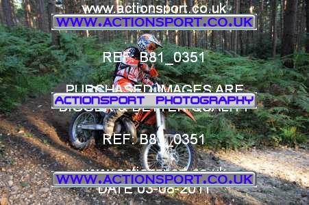 Photo: B81_0351 ActionSport Photography 03/08/2011 ACU Team REME Enduro - Bagshot _1_Event #64