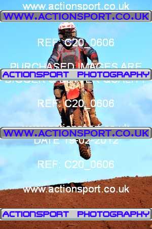 Photo: C20_0606 ActionSport Photography 19/02/2012 AMCA Ross Falcons MC - Bromsberrow  _7_SeniorsMX1 #14