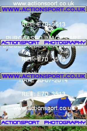 Photo: E70_3513 ActionSport Photography 20/07/2014 AMCA North Wilts MC  [Vets & Twostroke Championship]- Spirt Hill  _1_Vets_Championship #51