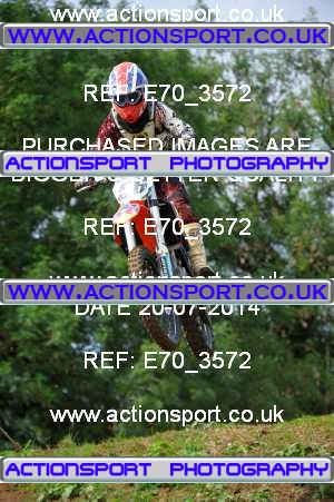 Photo: E70_3572 ActionSport Photography 20/07/2014 AMCA North Wilts MC  [Vets & Twostroke Championship]- Spirt Hill  _2_MX1Juniors #56