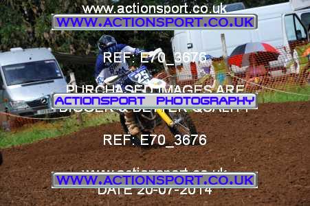 Photo: E70_3676 ActionSport Photography 20/07/2014 AMCA North Wilts MC  [Vets & Twostroke Championship]- Spirt Hill  _2_MX1Juniors #25