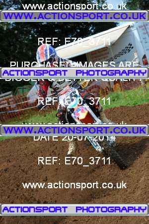 Photo: E70_3711 ActionSport Photography 20/07/2014 AMCA North Wilts MC  [Vets & Twostroke Championship]- Spirt Hill  _2_MX1Juniors #56