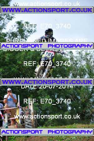 Photo: E70_3740 ActionSport Photography 20/07/2014 AMCA North Wilts MC  [Vets & Twostroke Championship]- Spirt Hill  _3_TwoStroke_Championship #781