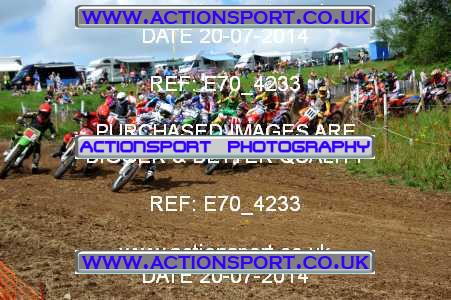 Photo: E70_4233 ActionSport Photography 20/07/2014 AMCA North Wilts MC  [Vets & Twostroke Championship]- Spirt Hill  _7_Seniors #438