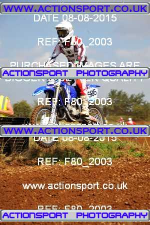 Photo: F80_2003 ActionSport Photography 08/08/2015 Thornbury MX Practice - Westonbirt _2_Experts-Seniors
