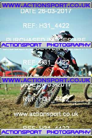 Photo: H31_4422 ActionSport Photography 26/03/2017 AMCA Devizes MXC - Upavon  _6_MX2Seniors