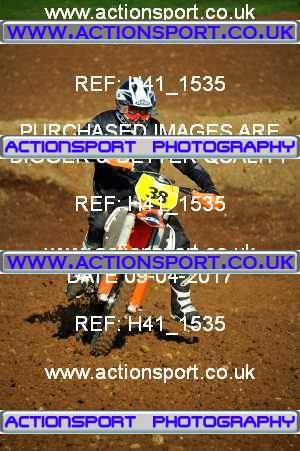 Photo: H41_1535 ActionSport Photography 09/04/2017 AMCA Dursley MXC [MX1 MX2 Vets Twostroke Championship] - Minchinhampton  _2_Vets_Qualifying #38