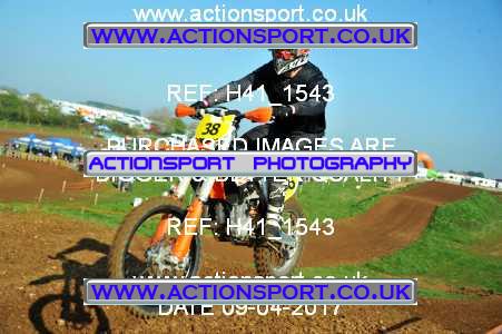 Photo: H41_1543 ActionSport Photography 09/04/2017 AMCA Dursley MXC [MX1 MX2 Vets Twostroke Championship] - Minchinhampton  _2_Vets_Qualifying #38