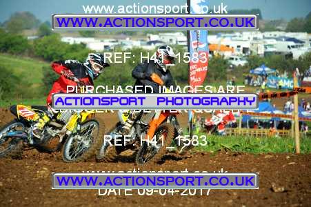 Photo: H41_1583 ActionSport Photography 09/04/2017 AMCA Dursley MXC [MX1 MX2 Vets Twostroke Championship] - Minchinhampton  _2_Vets_Qualifying #38