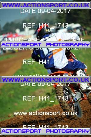 Photo: H41_1743 ActionSport Photography 09/04/2017 AMCA Dursley MXC [MX1 MX2 Vets Twostroke Championship] - Minchinhampton  _3_MX2_Qualifying #12