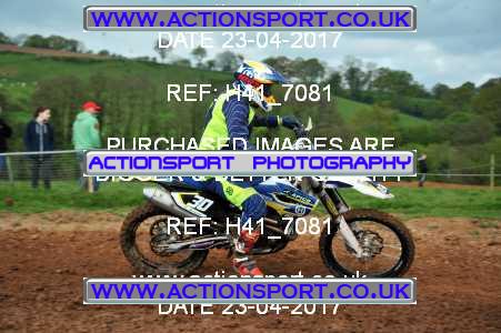 Photo: H41_7081 ActionSport Photography 23/04/2017 AMCA Hereford MXC - Bromyard  _3_MX1Juniors #30