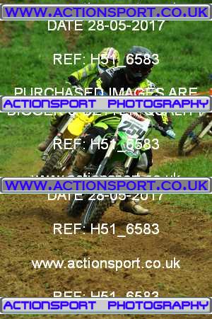 Photo: H51_6583 ActionSport Photography 28/05/2017 AMCA Tormarton MX [Sun] - St Catherines  _2_MX1Juniors #254