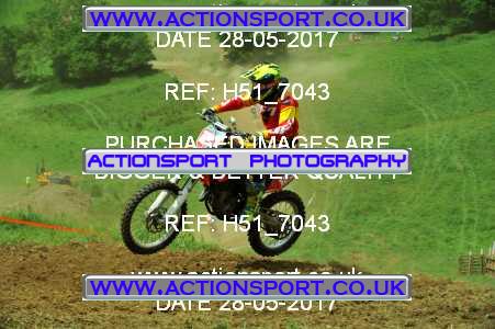 Photo: H51_7043 ActionSport Photography 28/05/2017 AMCA Tormarton MX [Sun] - St Catherines  _6_MX1Senors #123