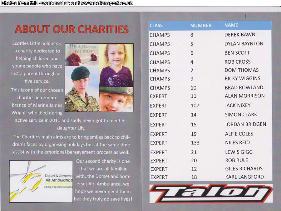 Event programme page